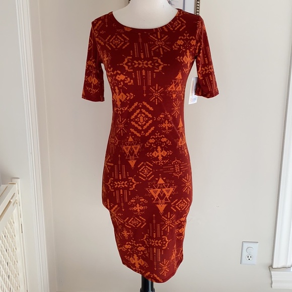 • Lularoe Julia Dress • - Picture 3 of 6